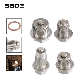SADE ใหม่ อะไหล่น็อตท่อระบายน้ํามัน แบบแม่เหล็ก สเตนเลส M12x…