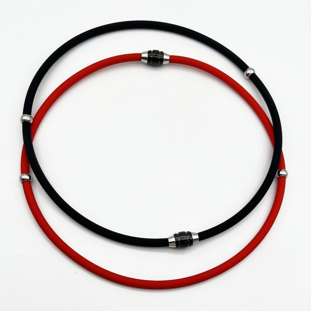 สร้อยคอซิลิโคนไอออนลบ Energy Collar สำหรับทุกโอกาส ลดสถิตไฟฟ้า สไตล์กีฬา
