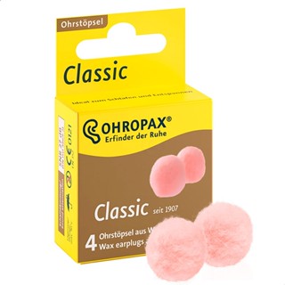 OHROPAX Wax หูฟังตัดเสียงรบกวน-การนอนหลับป้องกันเสียงรบกวนแบ…