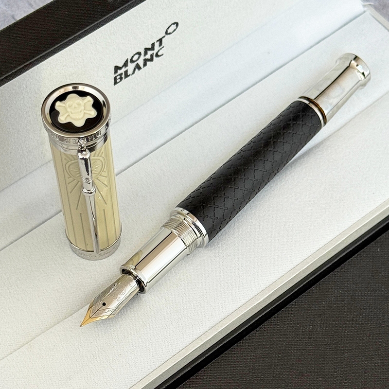 ใหม่ MB Pen Celebrity Series Tribute to Robert Louis Steevenson Commemorative Fountain Pen ปากกาลูกลื่น