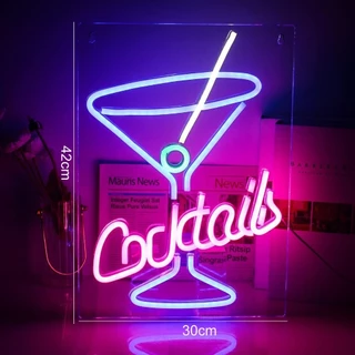 ป้ายโฆษณาและไฟ LED เหมาะสำหรับบาร์ ห้องแสดงคอนเสิร์ต ร้านอาหาร ป้ายโฆษณา หน้าต่างร้านค้า ไฟนีออน และการตกแต่งร้านค้า