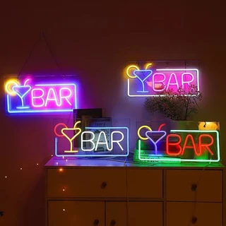 ป้ายโฆษณาและไฟ LED เหมาะสำหรับบาร์ ห้องแสดงคอนเสิร์ต ร้านอาหาร ป้ายโฆษณา หน้าต่างร้านค้า ไฟนีออน และการตกแต่งร้านค้า