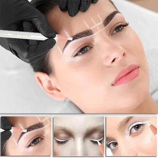 1/3/5pcs Skin Maker ดินสอดินสอเขียนคิ้วชุดดินสอสําหรับเครื่องหมายบรรจุและ Outlining Tattoo แต่งหน้าและ Microblading อุปกรณ์