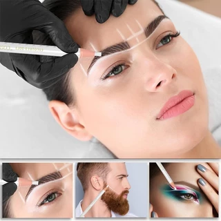 1/3/5pcs Skin Maker ดินสอดินสอเขียนคิ้วชุดดินสอสําหรับเครื่องหมายบรรจุและ Outlining Tattoo แต่งหน้าและ Microblading อุปกรณ์