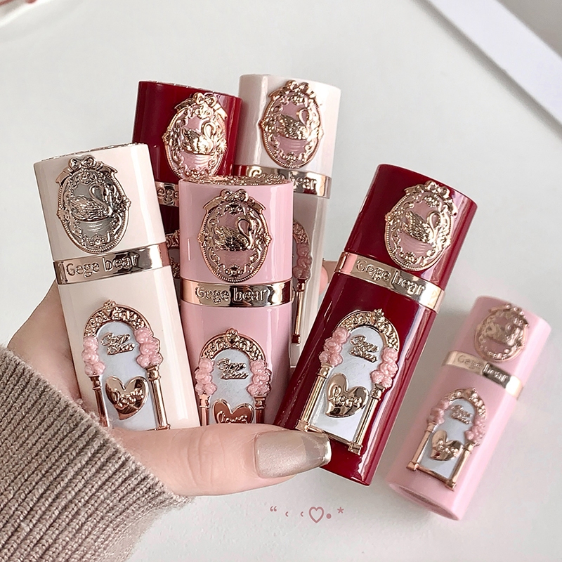 GEGE BEAR Matte Smooth Liquid Blush 5g - สไตล์เกาหลีธรรมชาติโทนความอิ่มตัวต่ํายาวนานกันน้ําเม็ดสีสูง GX1380