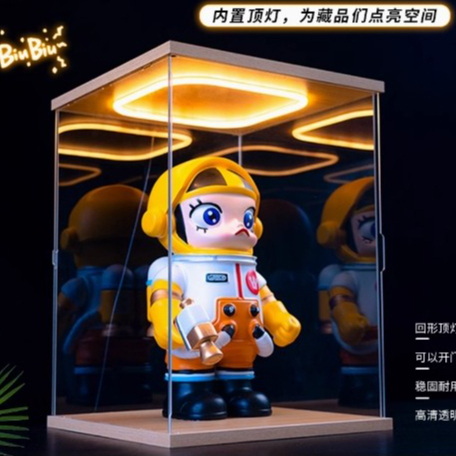 กล่องใส่โมเดลกล่องโชว์ 400% 25*25*35cm กล่องมอลลี่ กล่องโมเดล ประตูหน้าสามารถเปิดได้,กล่องอะคริลิคใส - รูปที่ 2