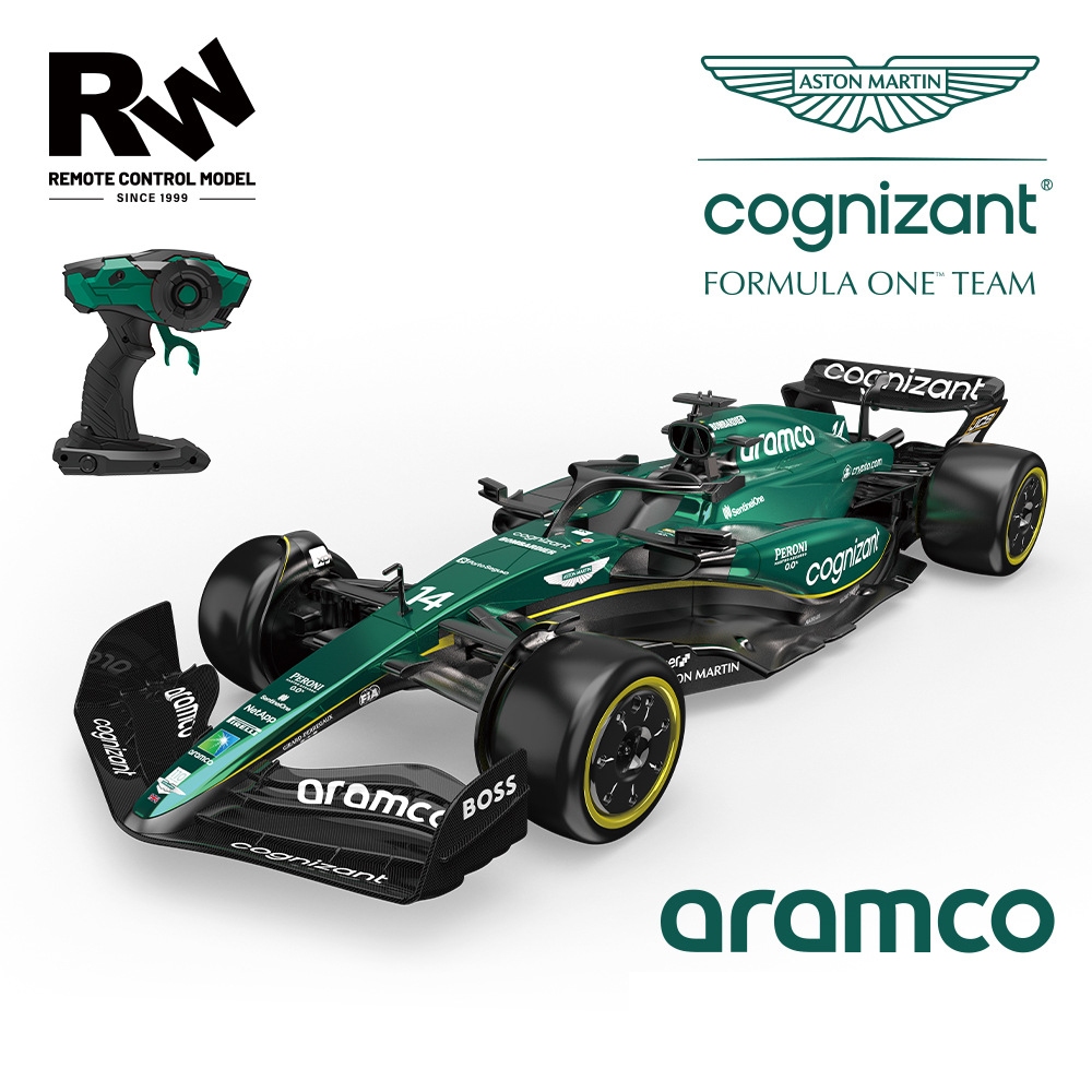 Aston Martin AMR24 Racing Car 1:14 รุ่น RC Car F1 สูตรรีโมทคอนโทรลรถ Boys Collection Edition
