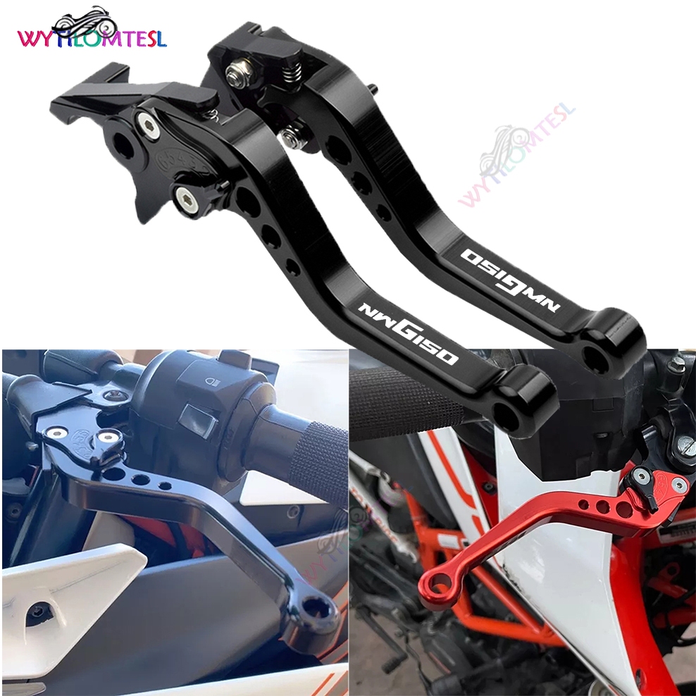 Fit สําหรับ HONDA NWG150 Nwg 150 2025 รถจักรยานยนต์ CNC อลูมิเนียมสั้นคลัทช์เบรคแบบปรับได้