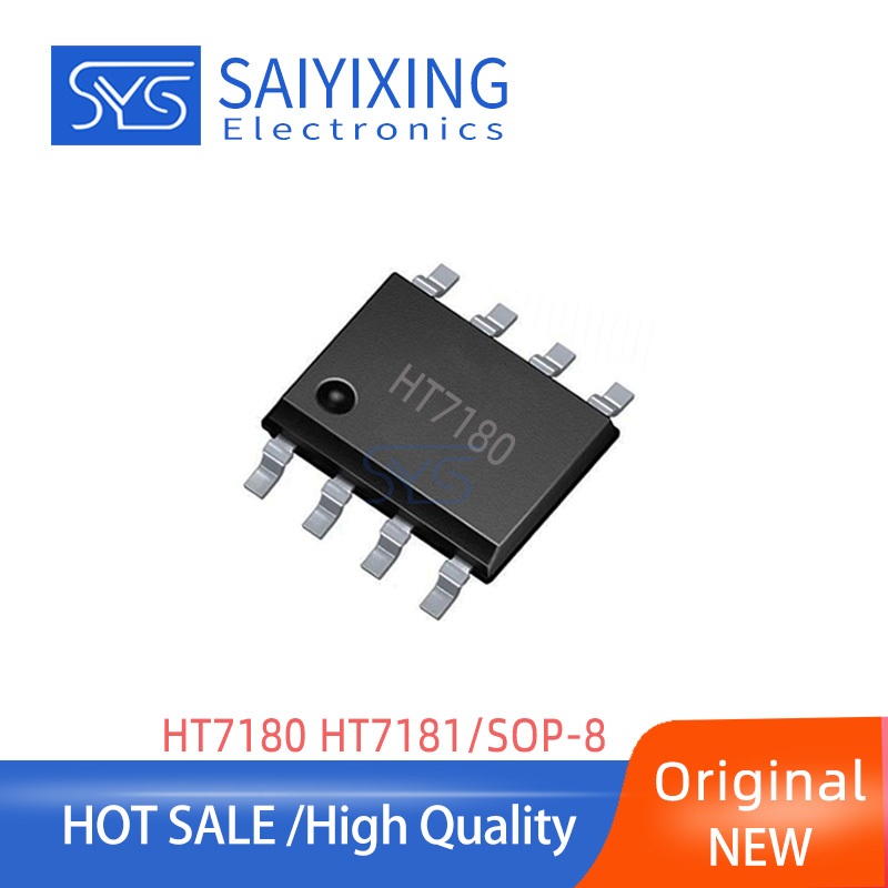 10PCS HT7180 HT7181 บรรจุ SOP-8 High-Efficiency Booster Converter ชิป IC