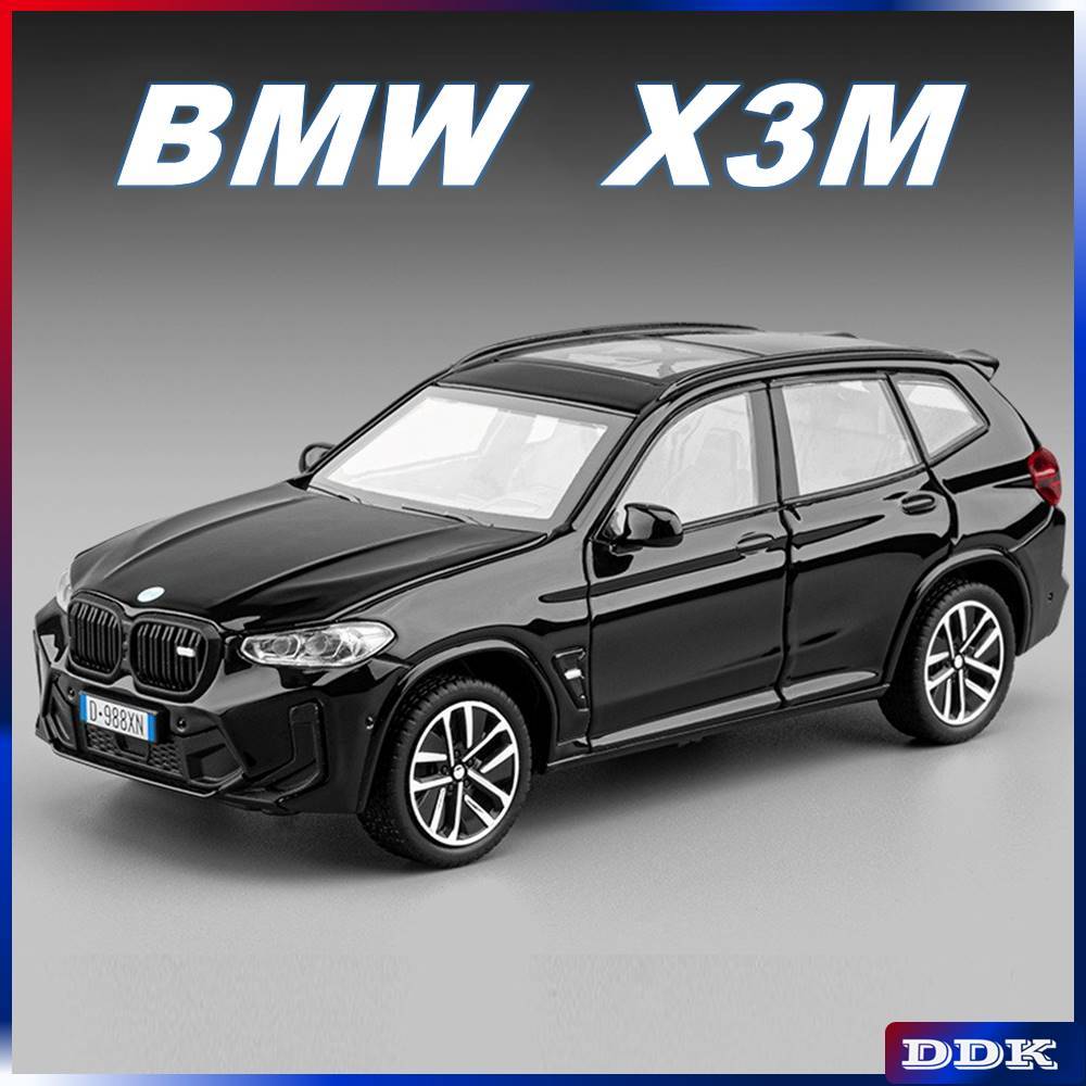 1:32 BMW X3M Diecast รุ่นของเล่นรถเสียงแสงดึงกลับของขวัญเด็กเพื่อน XMAS ปัจจุบัน