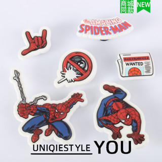 รองเท้าหัวเข็มขัดพร้อมลายดอกไม้และอัญญนาติสไปเดอร์แมน ออกแบบ…