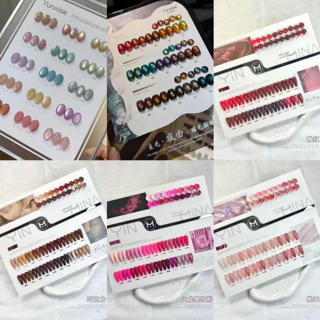 พร้อมส่ง MINGYI 20 สี สีเจลสีแดง / สีเอิทโทน คาราเมลโทน / สีเจลไซรัป /สีเจลกลิซเตอร์/สีเจลสีพื้น/สีเจลแคทอาย/สีลูกแก้ว ฟรีชาร์ทสี
