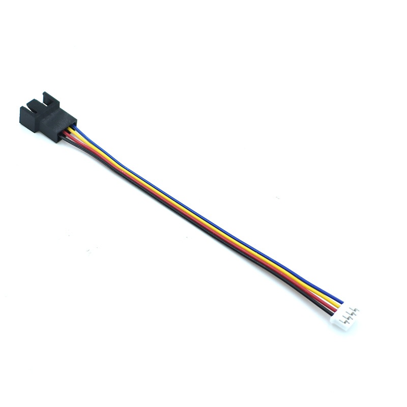 Micro PH 2.0 มม. 4-Pin PWM กราฟิกการ์ดพัดลมอะแดปเตอร์สําหรับเชื่อมต่อพัดลม CPU PC 3-Pin/4-Pin