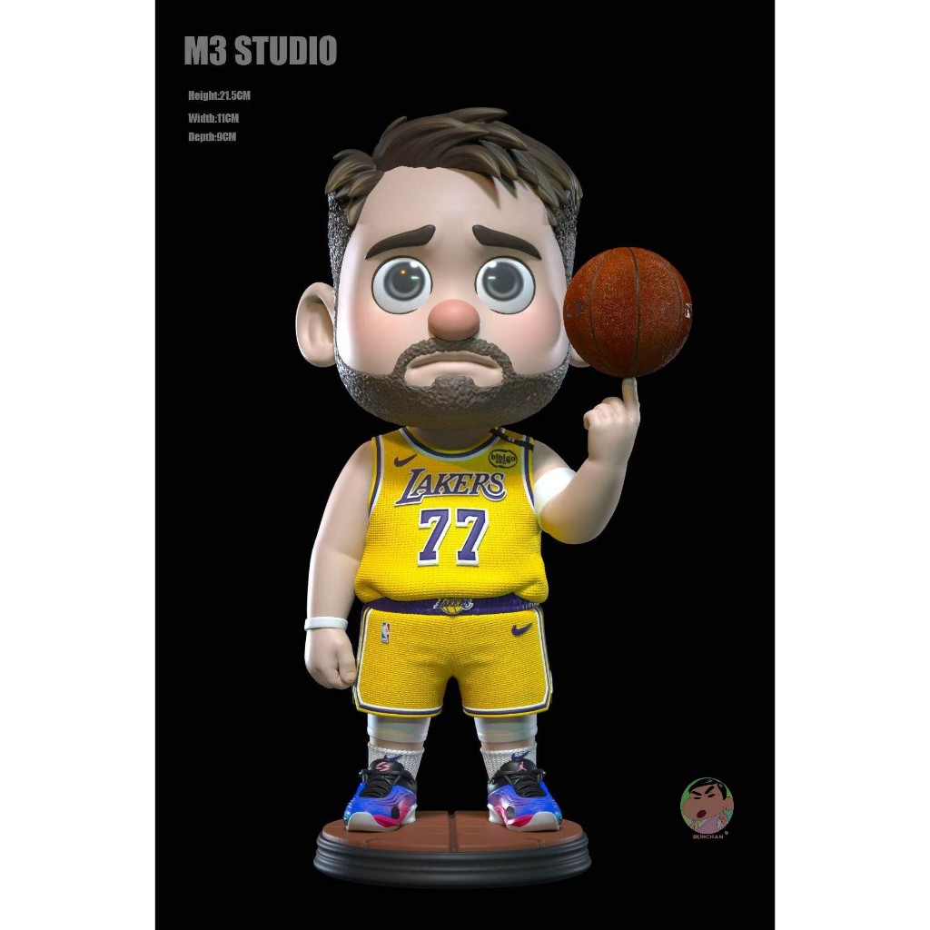 M3 Studio - Luka Dončić Lakers Q Version Figure Resin Garage Kit