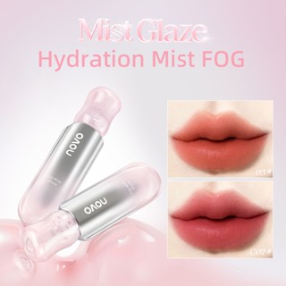 NOVO Watery Mist Lip Glaze - ถ้วยกันน้ําไม่ติดน้ําหนักเบาให้…