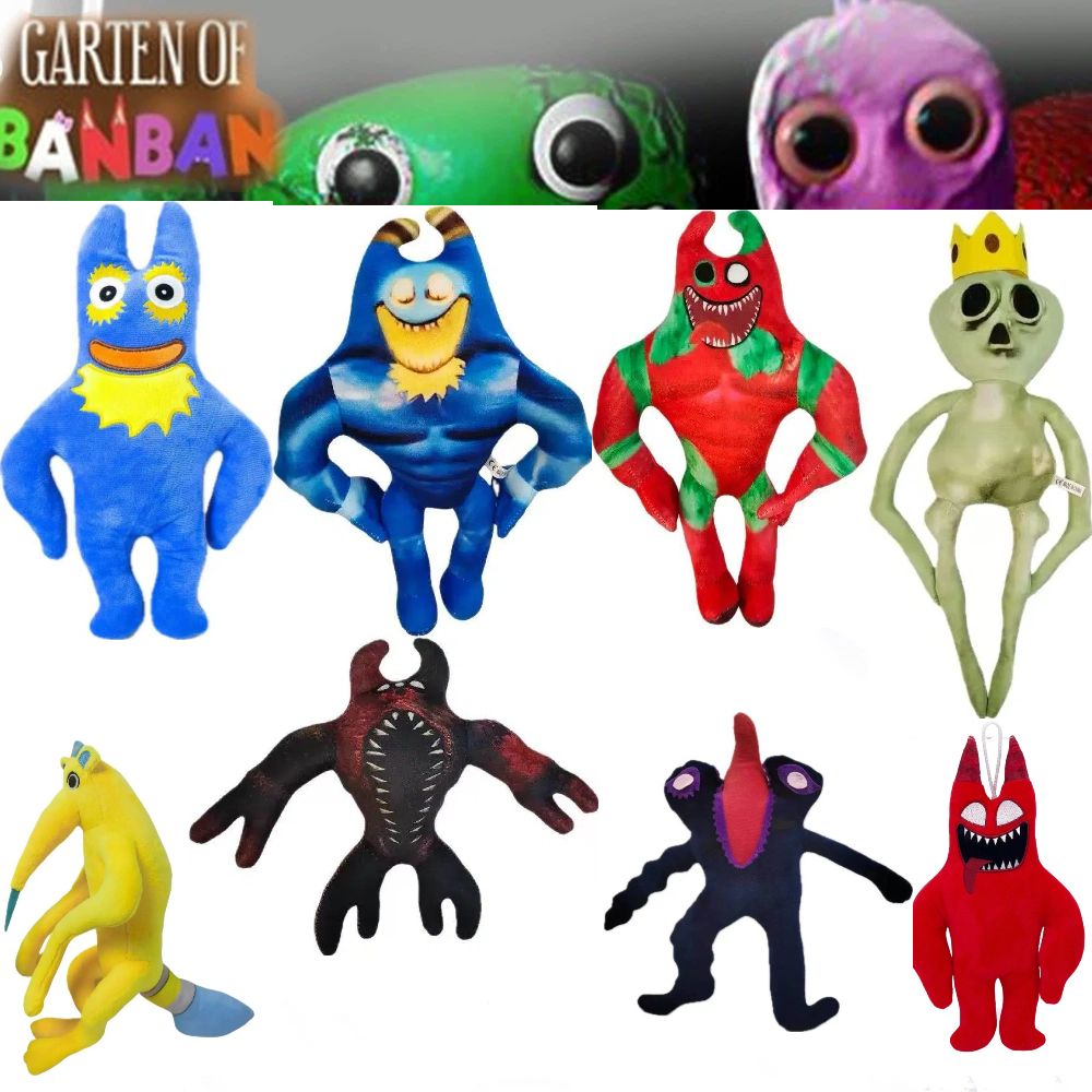 Garten of Banban 8 ของเล่นตุ๊กตา Kittysaurus Syringeon Garten of Banban 9