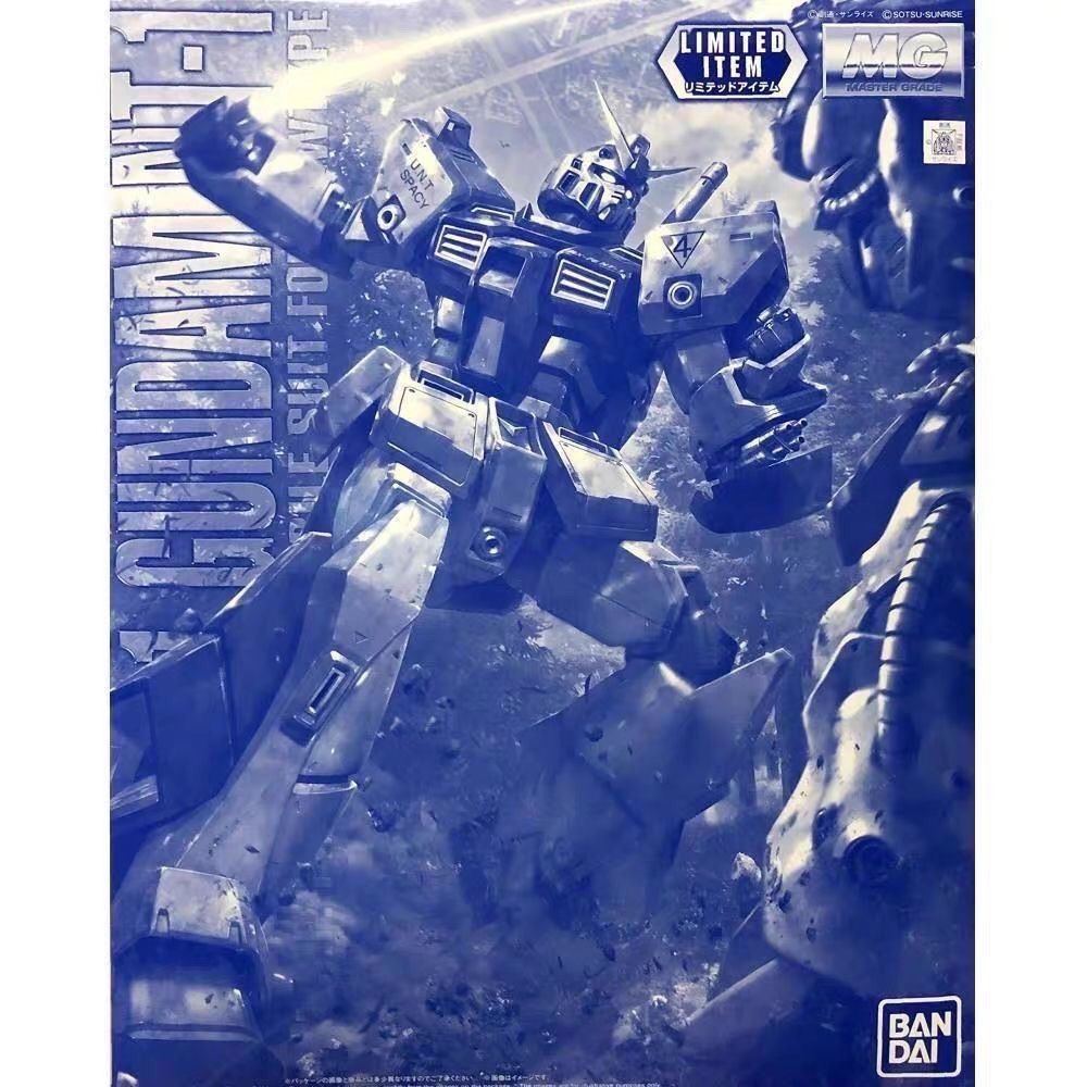 BANDAI PB MG 1/100 MOBILE SUIT RX-78NT-1 กันดั้ม NT-1 Alex โมเดลพลาสติก