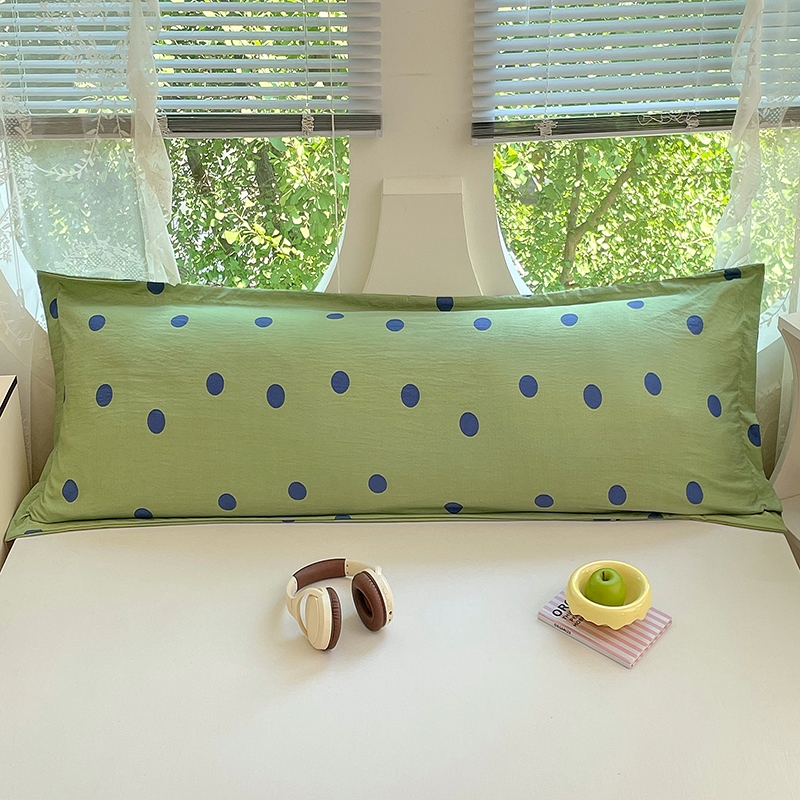 การขนส่งอย่างรวดเร็วจุดคลื่นหมอนยาว1ชิ้นเป็นมิตรกับผิวระบาหมอนยาว หมอนเพื่อสุขภาพ บอดี้พิลโล่ ขนาด 1