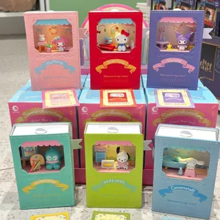 ของแท้ TOPTOY Sanrio Family Music Magic Book Series Mystery Box อินเทรนด์เล่นเดสก์ท็อปตกแต่งของขวัญวันเกิด