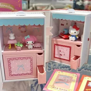ของแท้ TOPTOY Sanrio Family Music Magic Book Series Mystery Box อินเทรนด์เล่นเดสก์ท็อปตกแต่งของขวัญวันเกิด