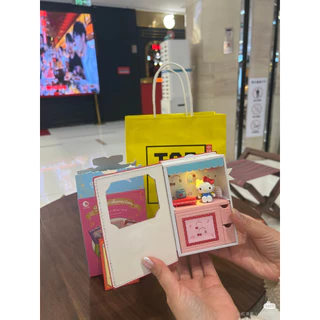 ของแท้ TOPTOY Sanrio Family Music Magic Book Series Mystery Box อินเทรนด์เล่นเดสก์ท็อปตกแต่งของขวัญวันเกิด