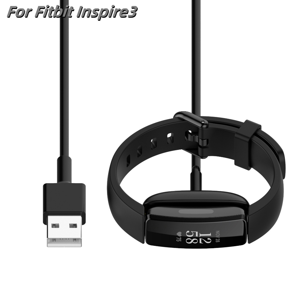 สายชาร์จ USB ที่ชาร์จ Fitbit Inspire 3 ทดแทนสําหรับ Fitbit Inspire3