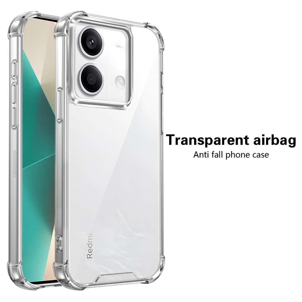 ปลอกสําหรับ Xiaomi Redmi หมายเหตุ 13 5G Note13 2312DRAABG 2312DRAABI เคสโทรศัพท์อะคริลิคเต็มรูปแบบโป