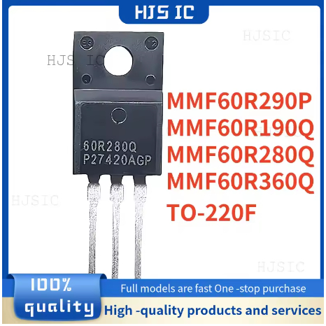 1-5PCS ใหม่ MMF60R280Q 60R280Q MMF60R290P 60R290P MMF60R190Q 60R190Q MMF60R360Q 60R360Q TO-220 ในสต็