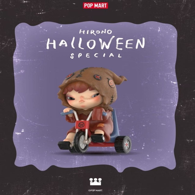 Hirono Ono Halloween-Overseas แขวนการ์ดรูป Mystery กล่องตกแต่งของขวัญตุ๊กตาอินเทรนด์ Play