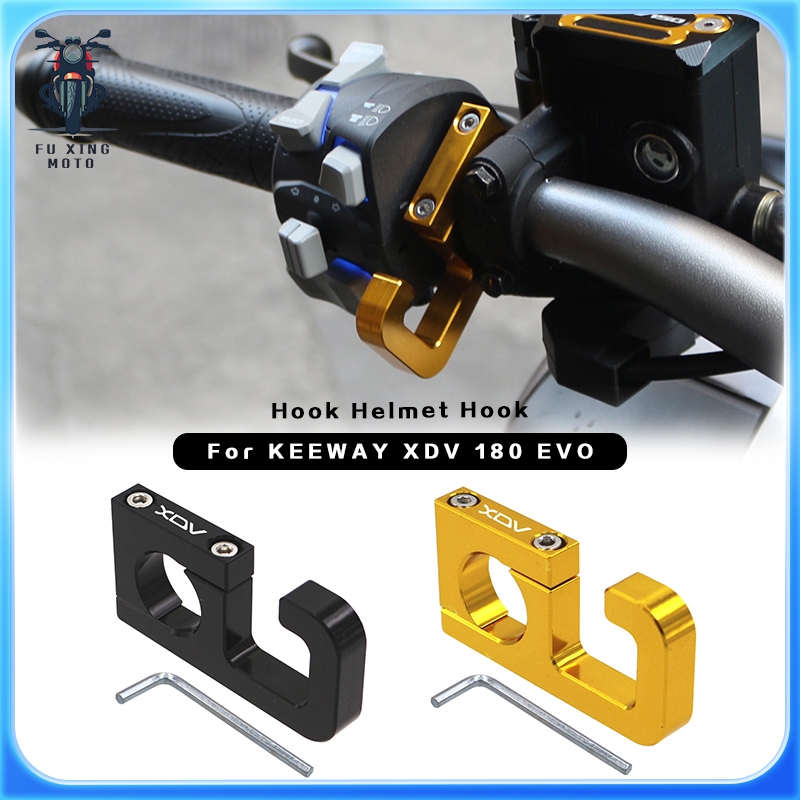 Hook หมวกกันน็อค Hook กระเป๋าเดินทาง Hook Holder Hanger สําหรับ KEEWAY XDV 180 EVO