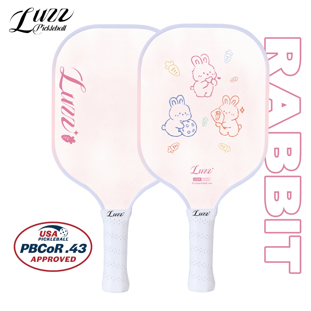 Luzz Pickleball Paddle กระต่ายน่ารัก Paddle สําหรับ Pickleball กีฬาผู้หญิงของขวัญ