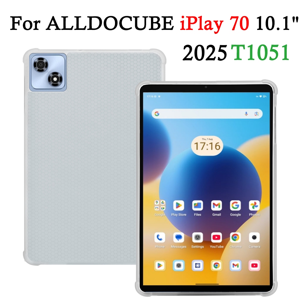 สําหรับ ALLDOCUBE iPlay 70 10.1 "2025 T1051 Soft TPU Matte บางกันกระแทก iPlay70 แท็บเล็ตกรณี