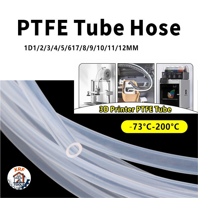 PTFE Teflon Tube Teflon Tube High Transparency Print Tube 3D Printer Parts เหมาะสําหรับ 3D Printer P