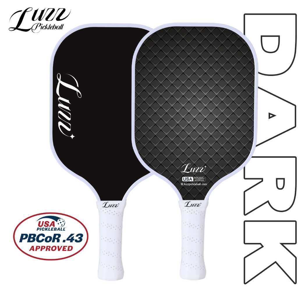Luzz Pickleball Paddle ขนาด 16 มม. ทำจากคาร์บอนไฟเบอร์ T700 พิเศษสำหรับเกมเพคเกิลบอล