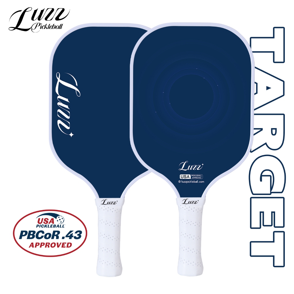 Luzzpickleball Paddle TARGET Original Paddle (16 มม.) T700 คาร์บอนไฟเบอร์