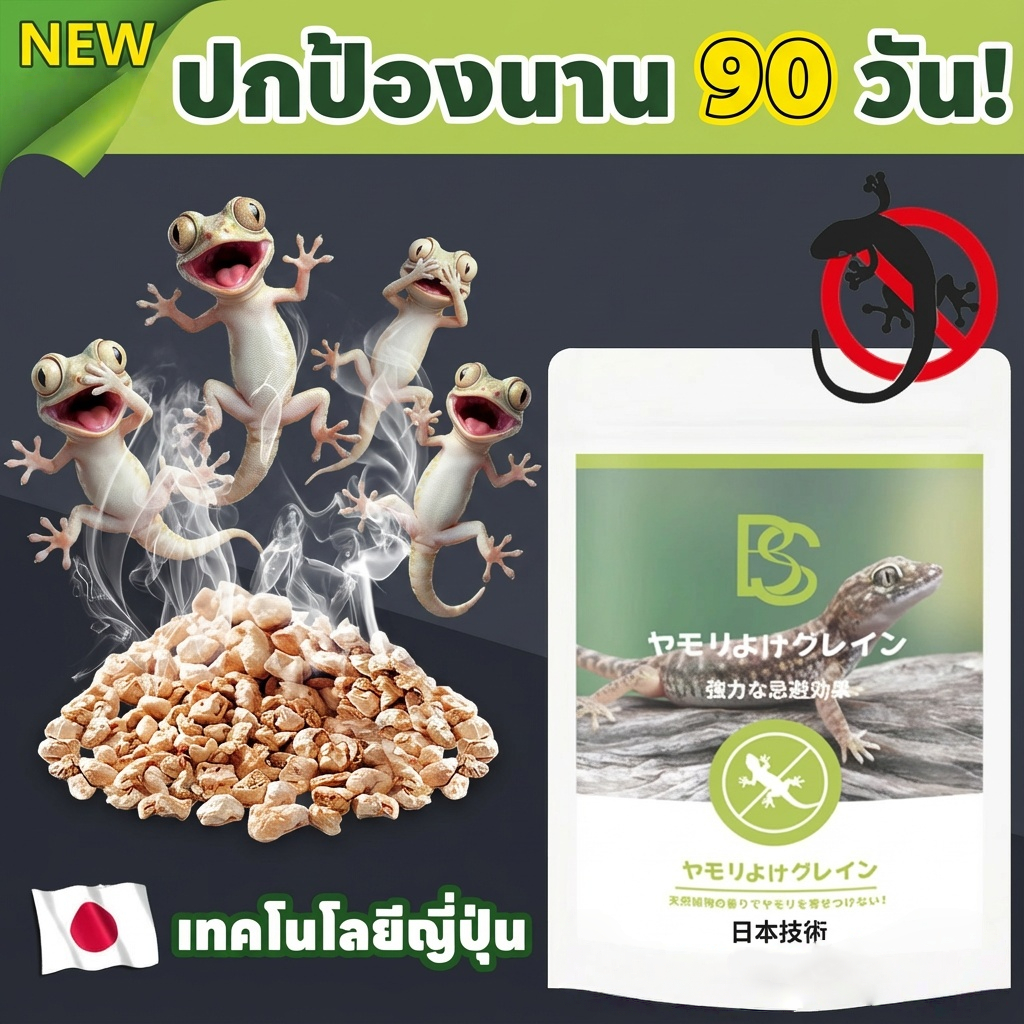 🦎2000 เมตรไม่มีตุ๊กแก🦎NANA เม็ดไล่ตุ๊กแก ไล่จิ้งจก ยาไล่ตุ๊กแก ก้อนไล่ตุ๊กแก ยาไล่จิ้งจก สารสกัดจากพืช สบายใจมากขึ้น สูตรเข้มข้นพิเศษ ปลอดภัยต่อคนและสัตว์เลี้ยง