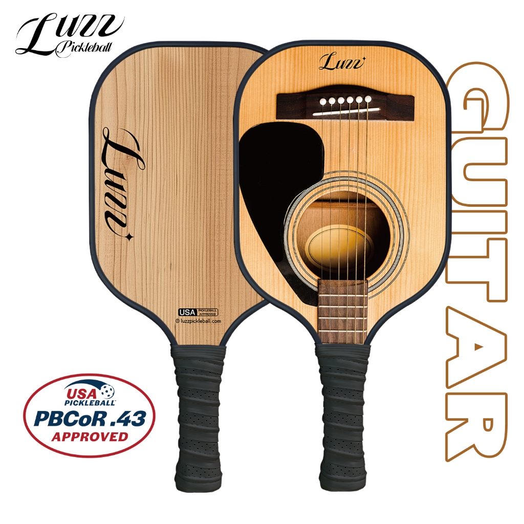 Luzzpickleball Paddle Guitar Groove Original Paddle (16 มม.) T700 คาร์บอนไฟเบอร์