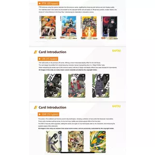 การ์ดนารูโตะ JIN2 T4W7 BOX เวอร์ชันภาษาอังกฤษของแท้ KAYOU