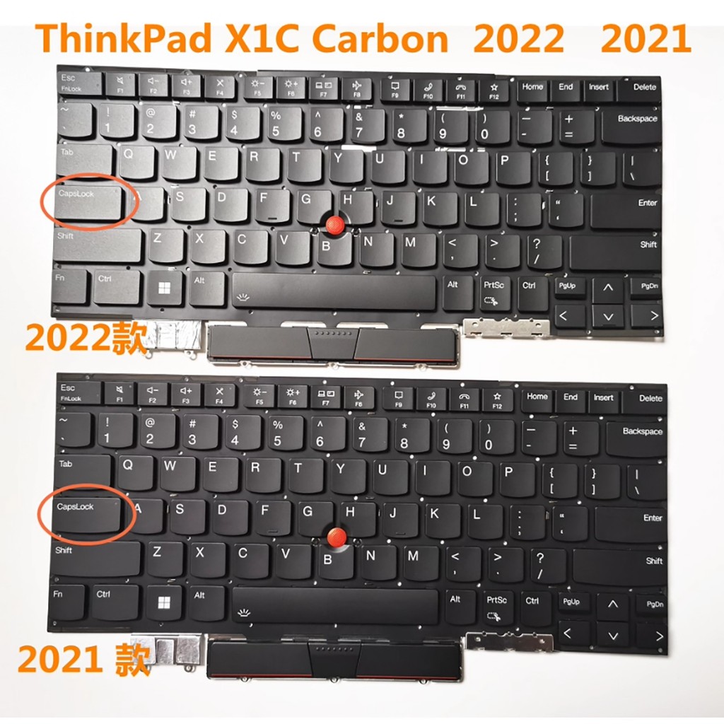 US สําหรับLenovo IBM ThinkPad X1C X1 คาร์บอน 9th Gen9 10th Gen10 2021 2022 TP00129A TP00129B 21CBแป้