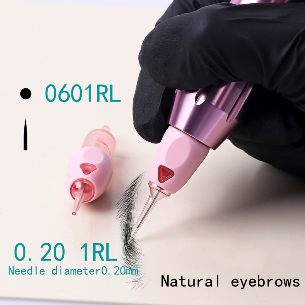 1RL เข็มตลับสัก เข็มสักคิ้ว เข็มปัก 0601RL 0801RL 1001RL 1201RL สักละเอียด