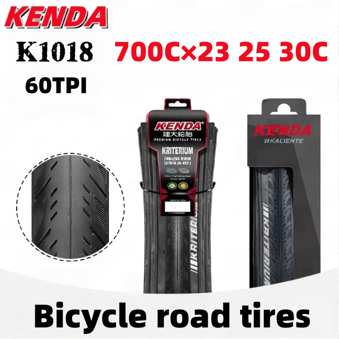 KENDA K1018 ยางรถจักรยาน 700x23c 700x25c 700x30c ยางจักรยานถนน 125Psi 60TPI ยางพับรุ่นจักรยานยาง
