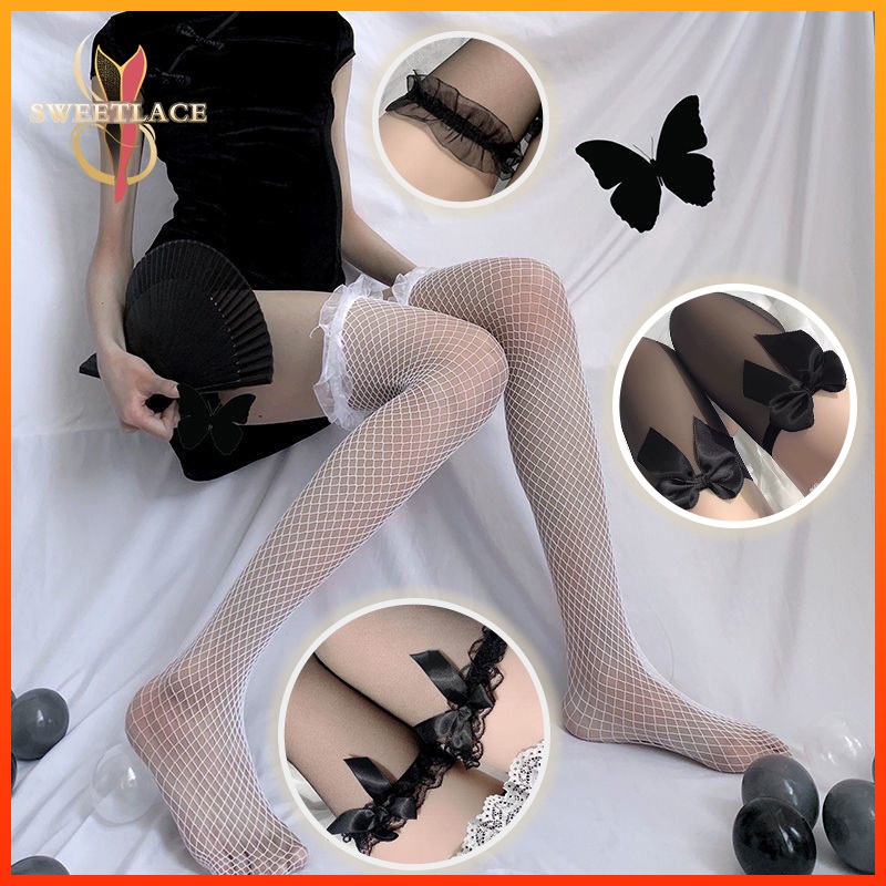 📢พร้อมส่งในไทย🚀ถุงน่องตาข่าย ถุงน่อง ถุงน่องเซ็กซี่ ยืดอย่างดี ราคาถูก มีหลากหลายสไตล์ให้เลือก