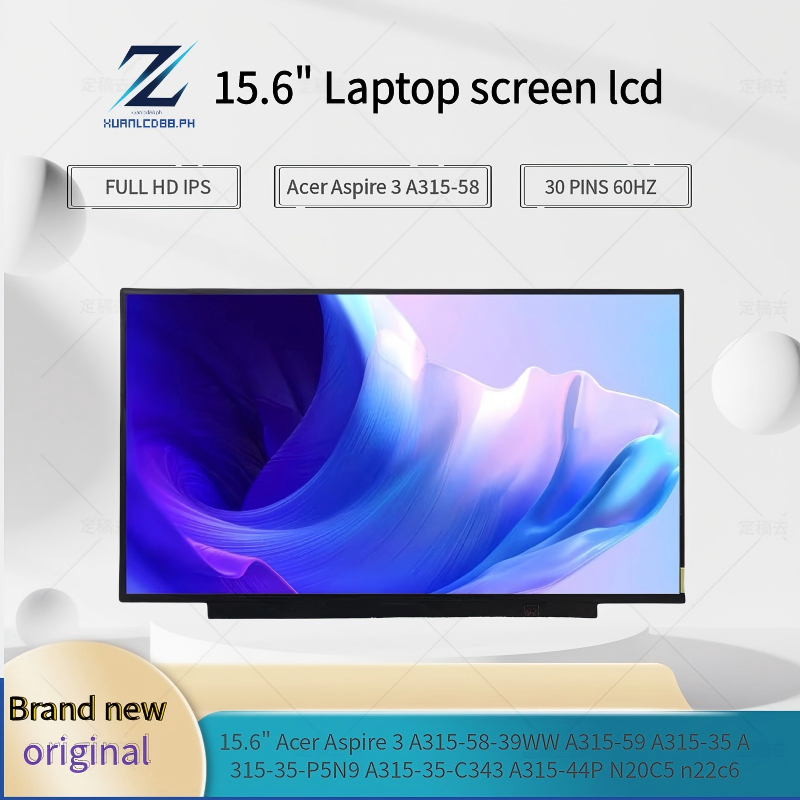 15.6 "สําหรับ Acer Aspire 3 A315-58-39WW A315-59 A315-35 A315-44P N20C5 n22c6 FHD IPS แล็ปท็อป LED ห