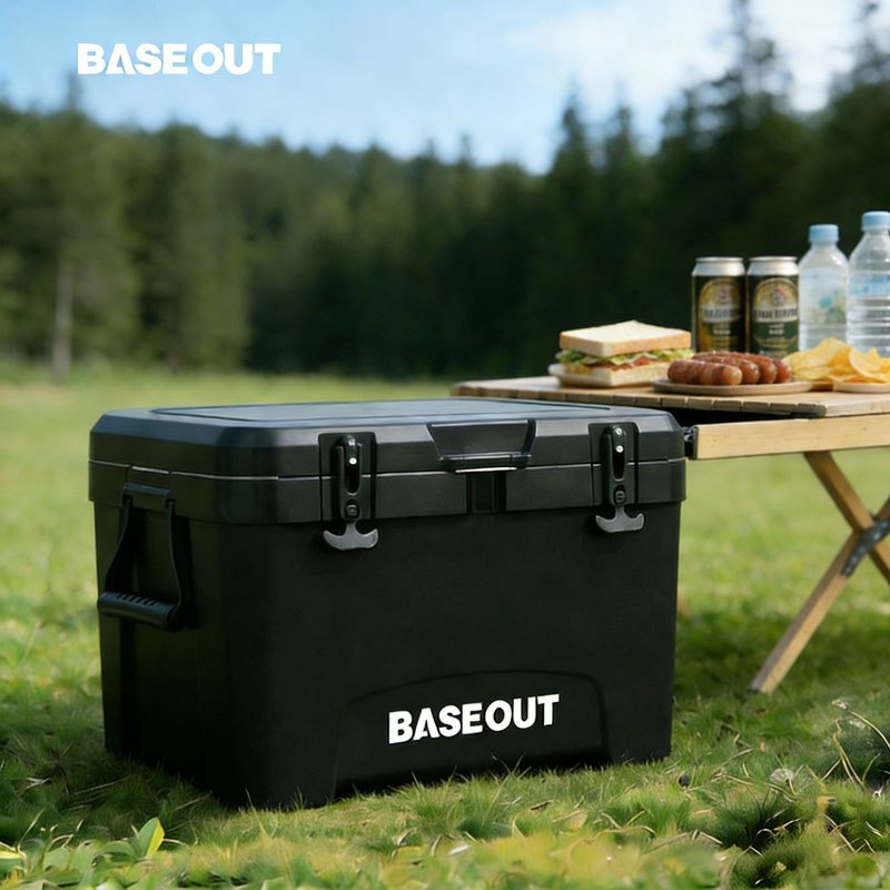 BASE OUT 36Lกลางแจ้งฉนวนตั้งแคมป์ตู้เย็น⚡️ส่งจากไทย⚡️Non-electric cooler box