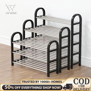 4/5 Layer Simple Shoe Rack Shoe Cabinet Student Dormitory Assembled Storage Organizer