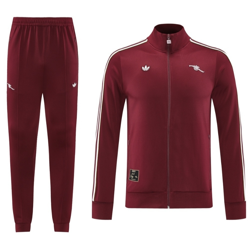 2025 เสื้อและกางเกง Deep Red Jacket S-XXL 1:1