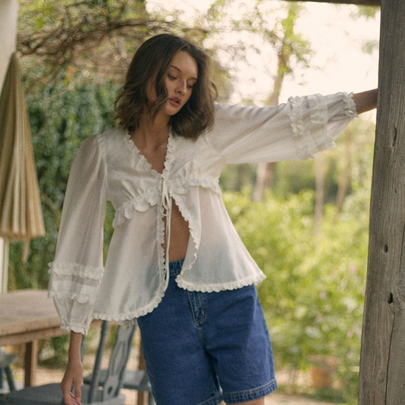 Thesummernade x Riety Moonlit Blouse TS281