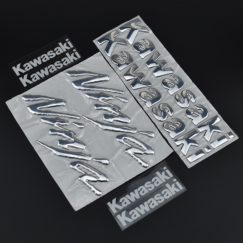 3D รถจักรยานยนต์จักรยาน Kawasaki NINJA 250R 300R ZX6R ZX R6 636 ZX10R Z1000XS Z1000 Z800 ZX7R ZX9R E