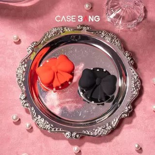 CASEBANG 3D Magnetic Pop Grip-Ballet Bow Series, ขาตั้งแบบบางและหลายมุม, เข้ากันได้กับ iPhone 12–17