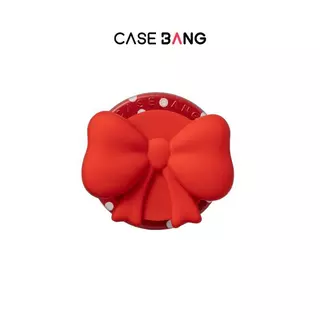 CASEBANG 3D Magnetic Pop Grip-Ballet Bow Series, ขาตั้งแบบบางและหลายมุม, เข้ากันได้กับ iPhone 12–17